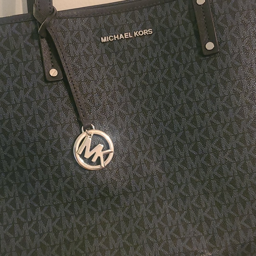 Navy blue Michael Kors bag